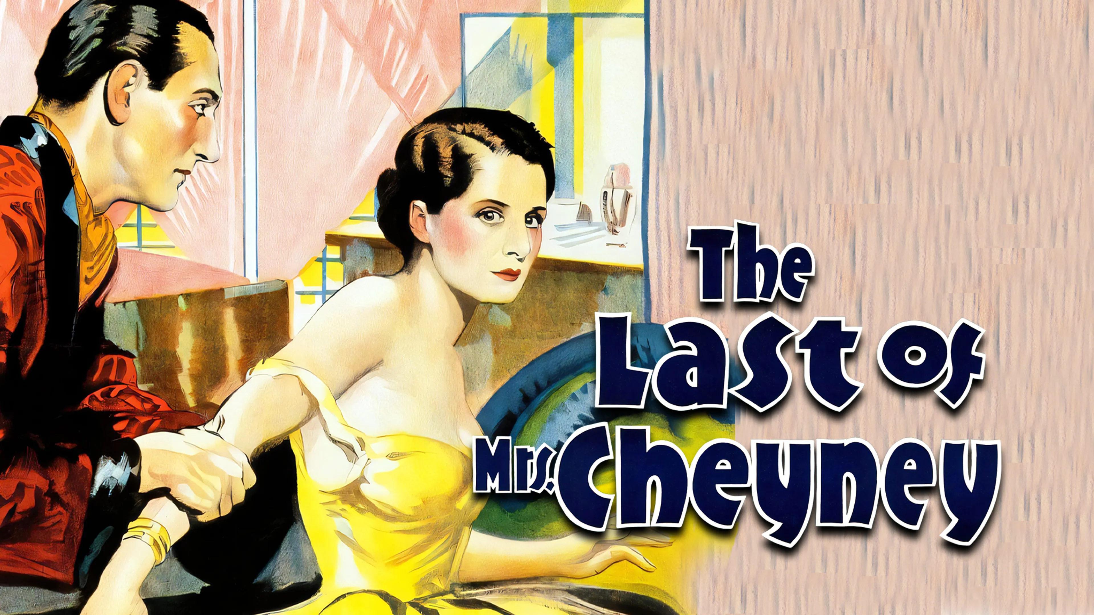 The Last of Mrs. Cheyney poster